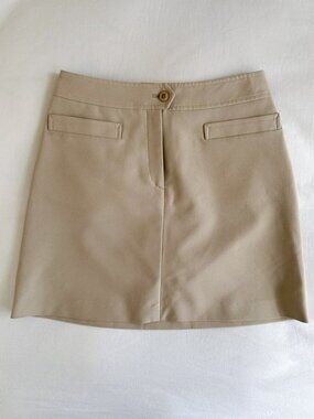 SANTACROCE cream mini skirt - Size Small